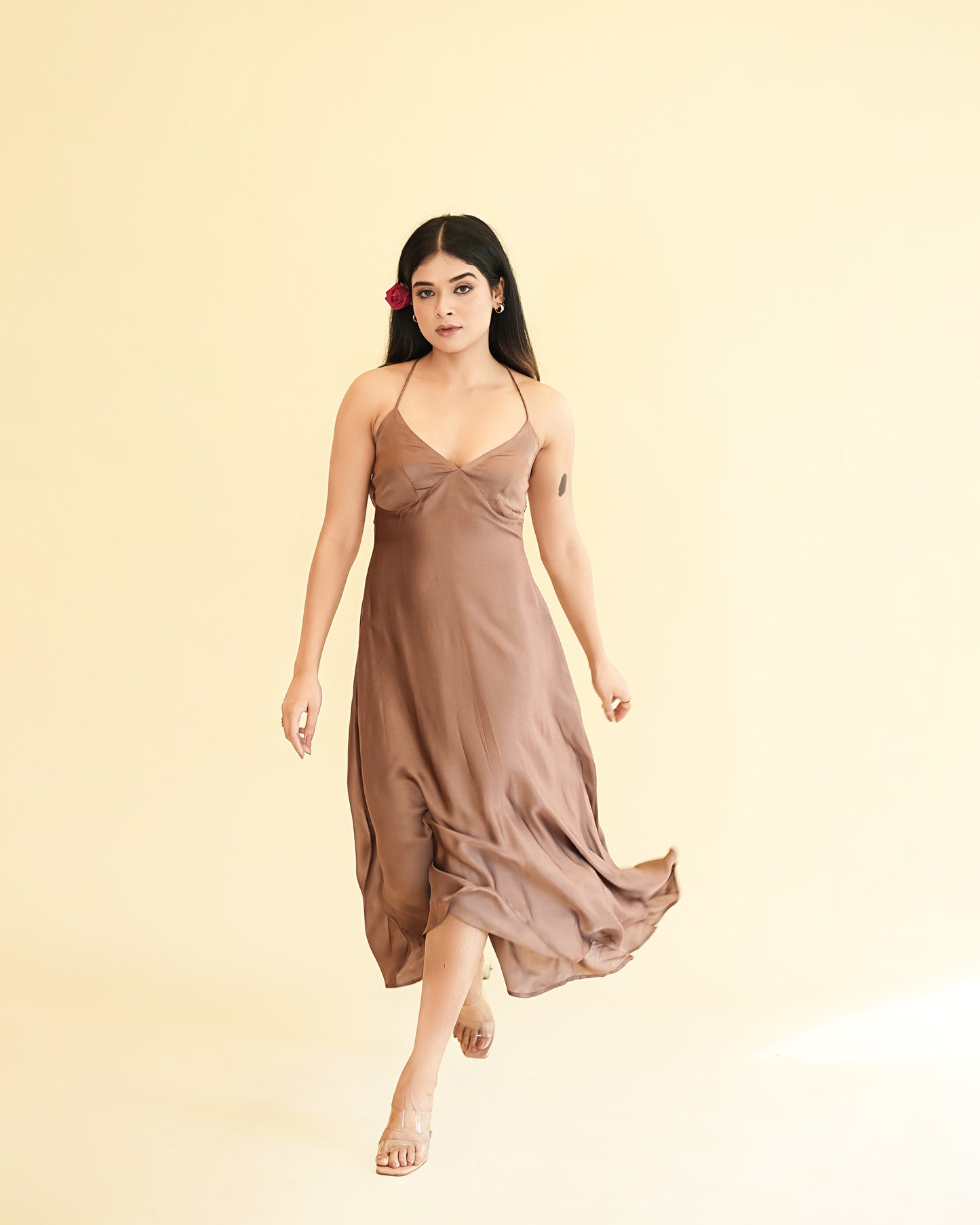 Sofia Dress- Chocolate