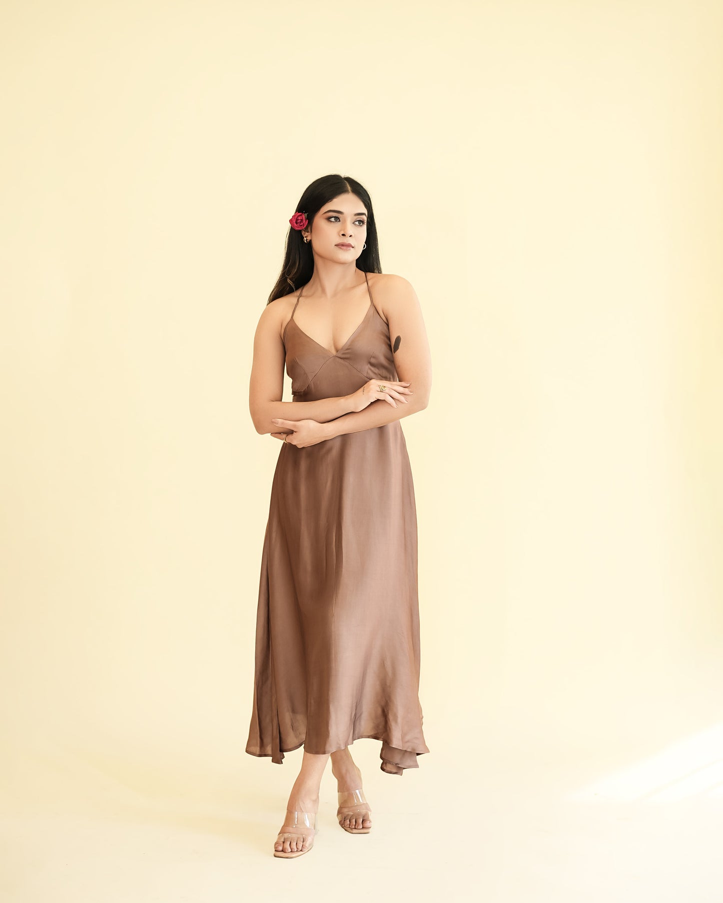 Sofia Dress- Chocolate