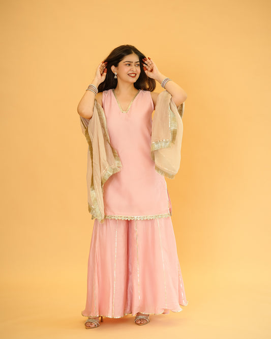 Chandni Set - Pink