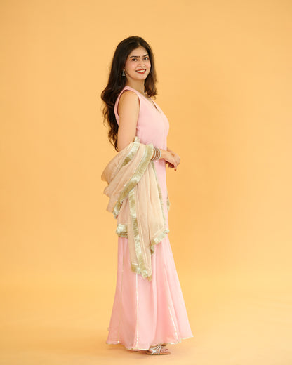 Chandni Set - Pink