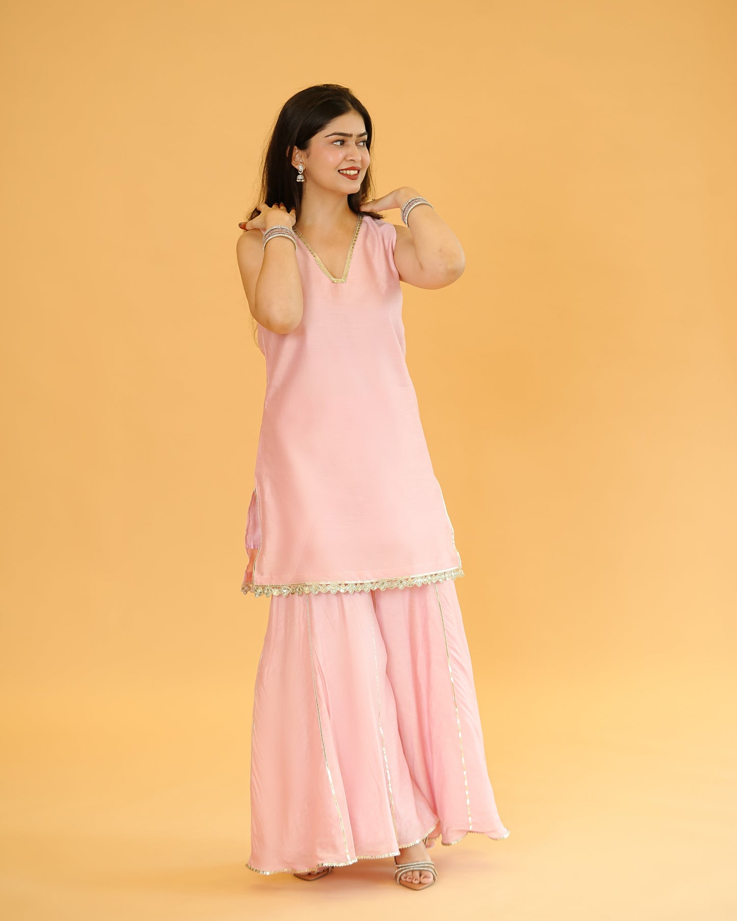 Chandni Set - Pink