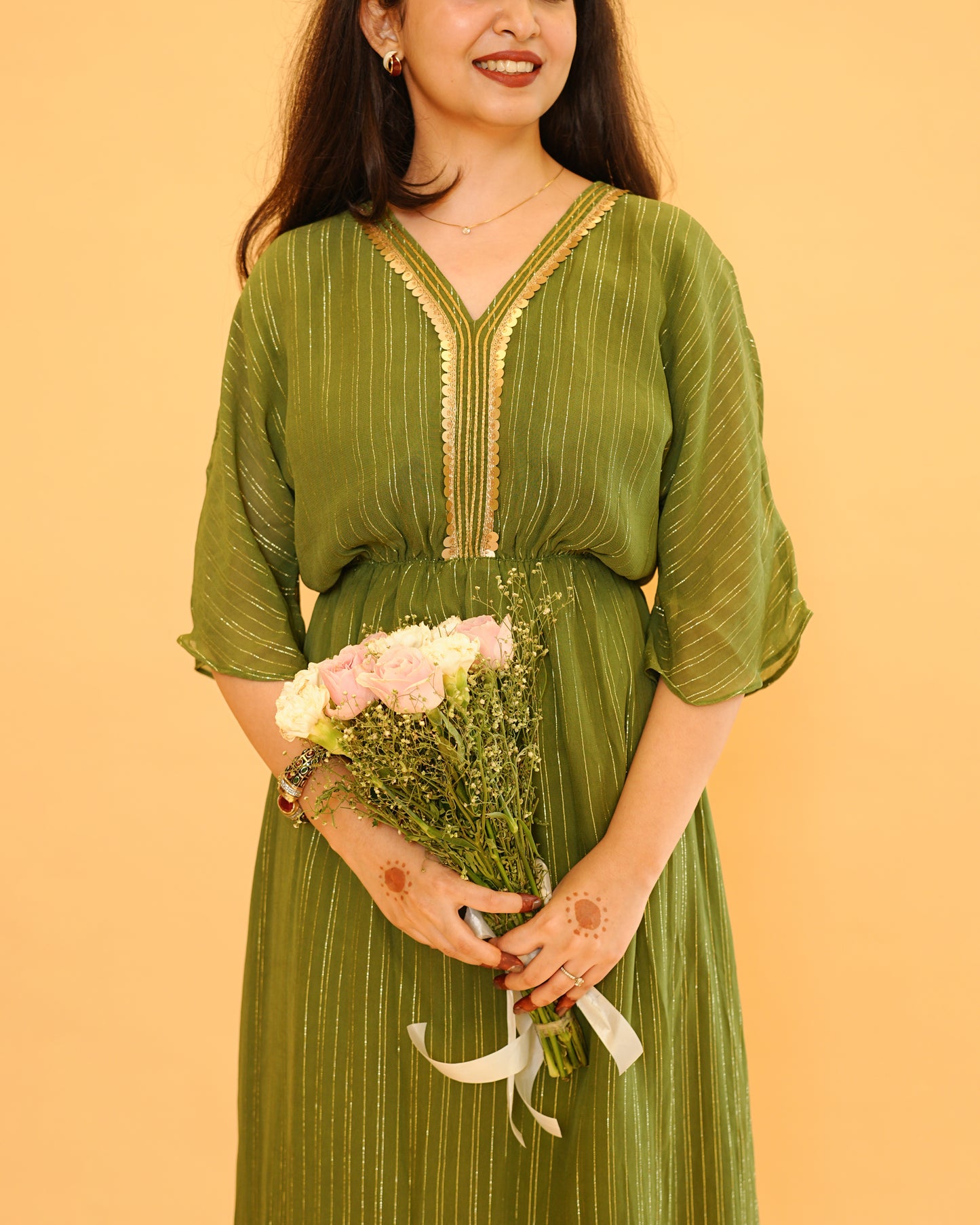 Leela Dress - Green