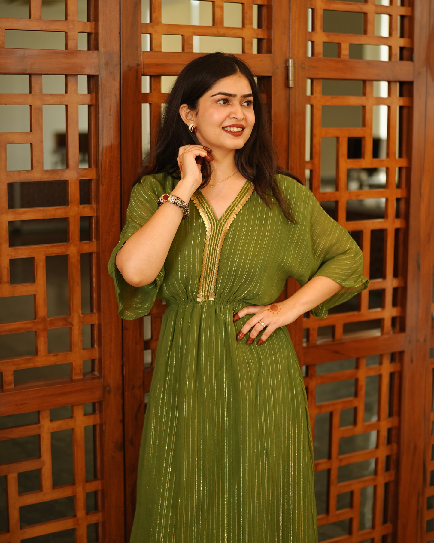 Leela Dress - Green