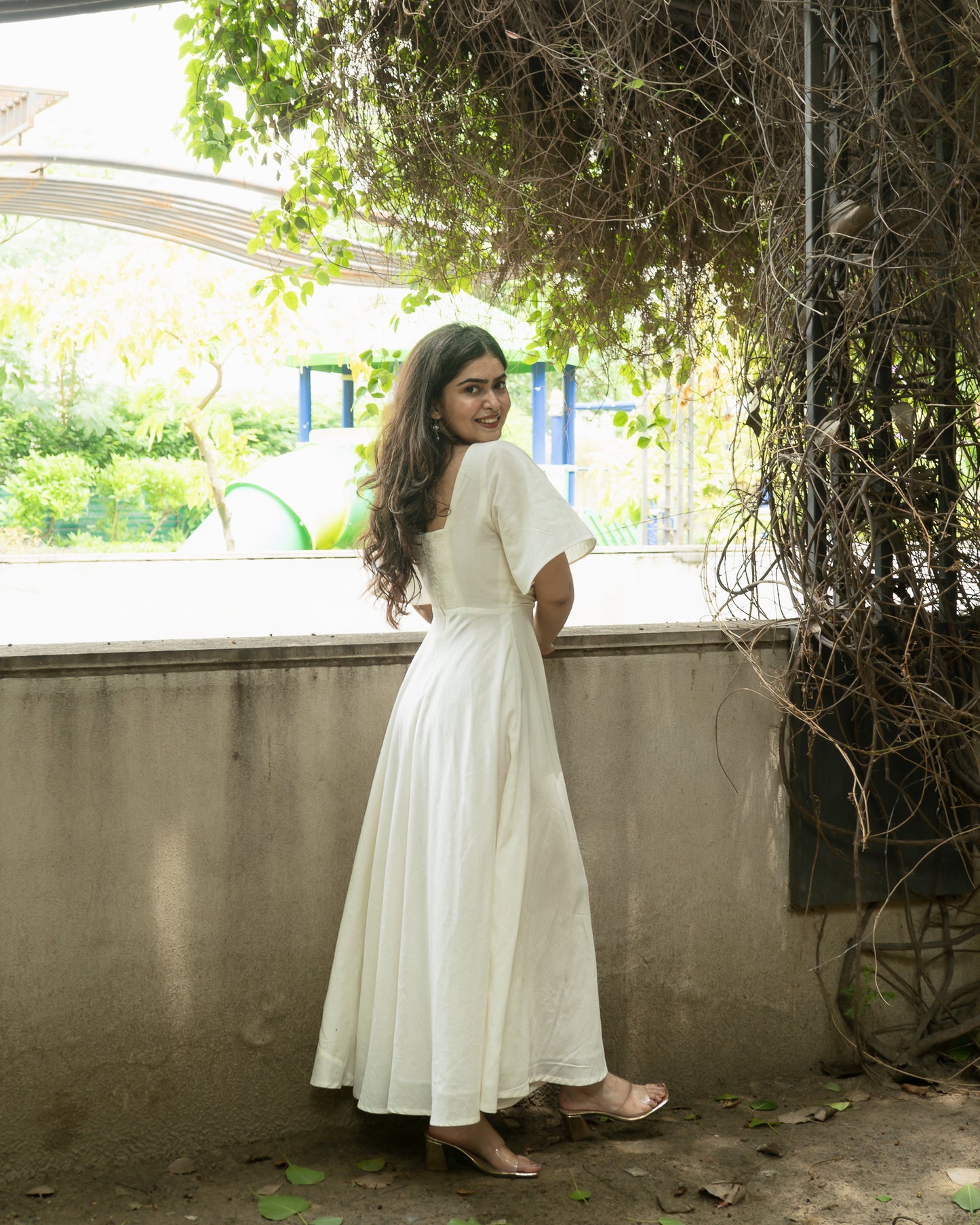 Nora Dress- White