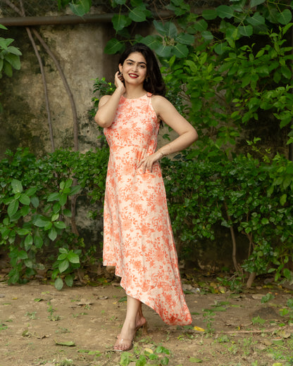 Perry Dress- Peach