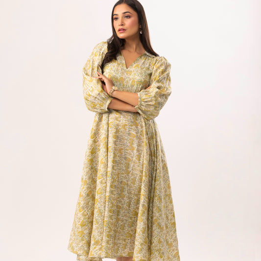 Selene Chanderi Dress