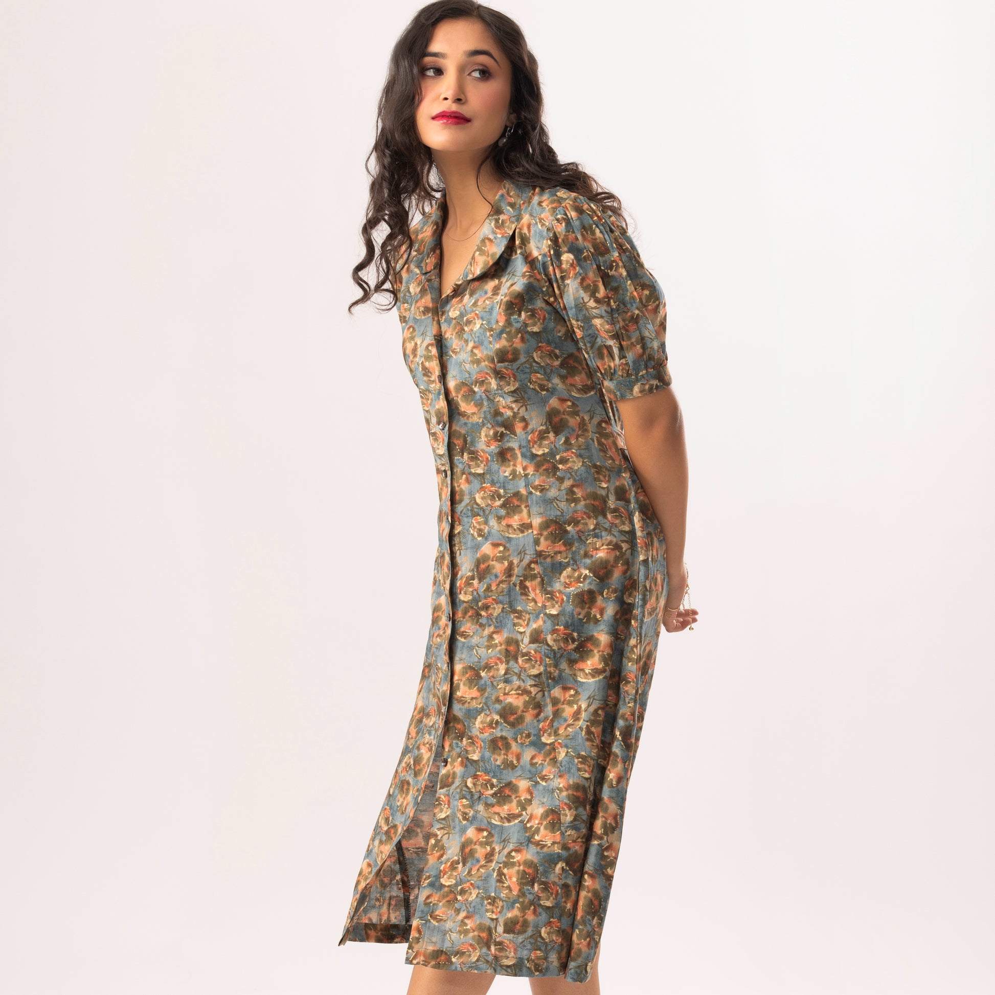 Dawn Chanderi Dress – The Poppy House